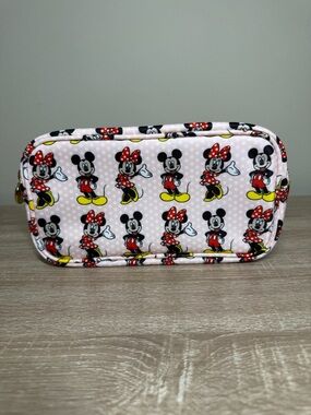 Disney Minnie & Mickey Pink Kids Zip Pouch